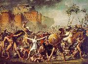 Jacques-Louis David The Sabine Women Norge oil painting reproduction